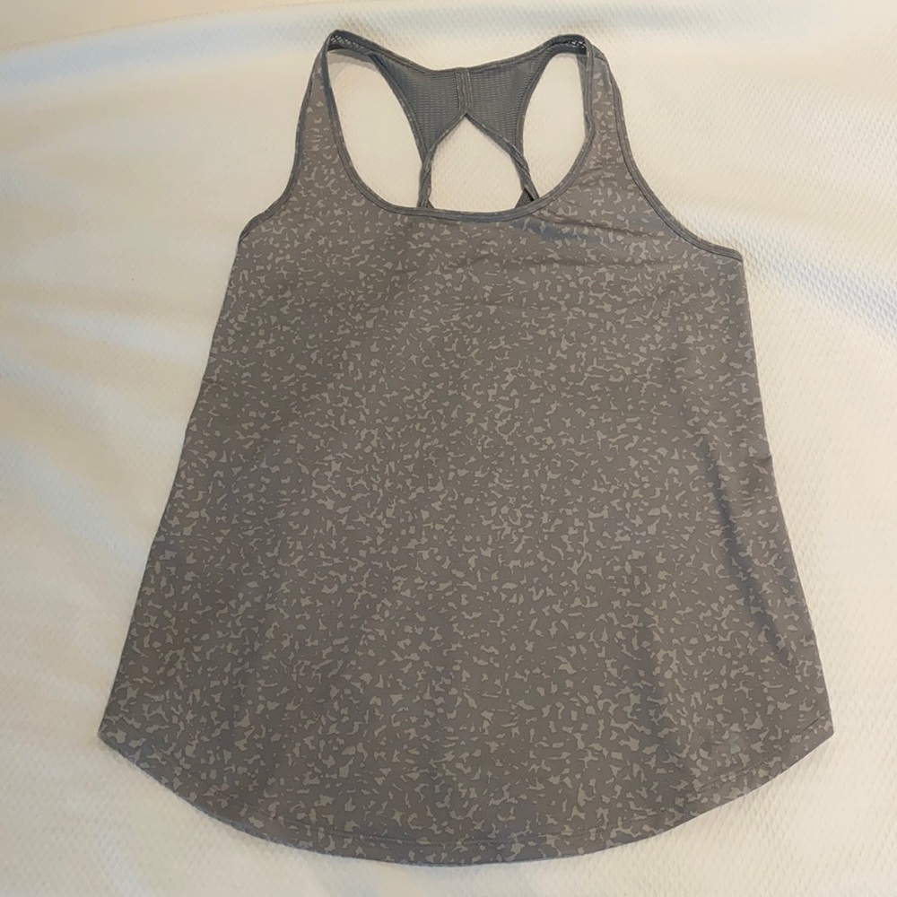 Under Armour grey tank top
